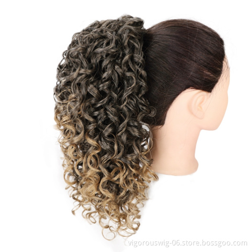 Vendors Synthetic Wig Lowest Price Jerry Curly Darling For Black Women Wholesale Braiding Hair Extention